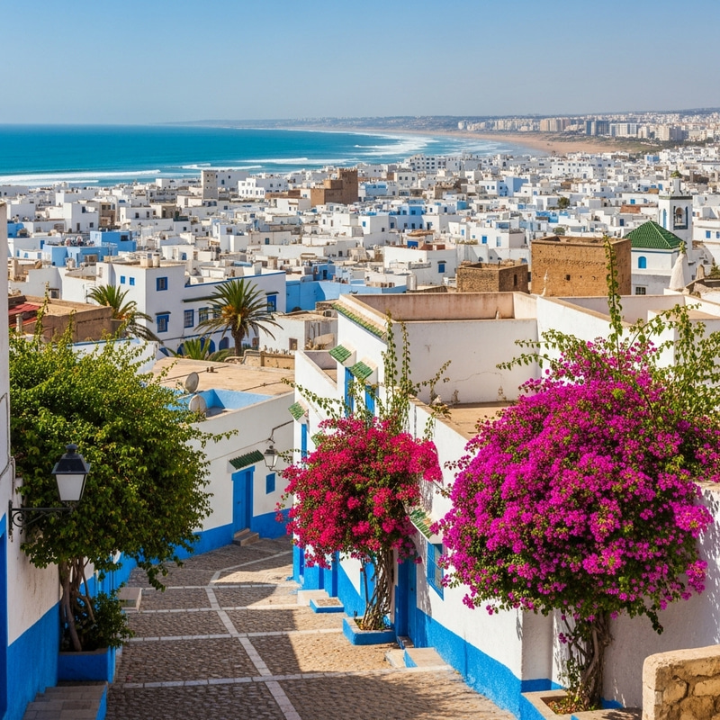 Discover the Beauty of Les Oudayas in Rabat, Morocco Discover the Beauty of Les Oudayas in Rabat, Morocco