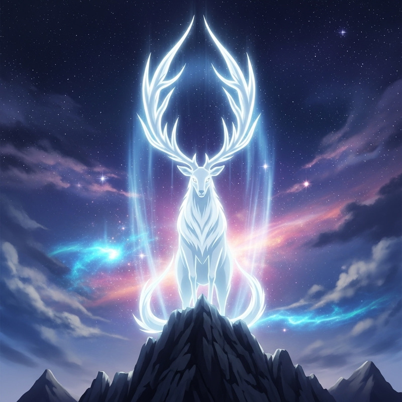 Spectral Cosmic Deer: The Majestic Arceus | Pokemon Beta Series Spectral Cosmic Deer: The Majestic Arceus | Pokemon Beta Series