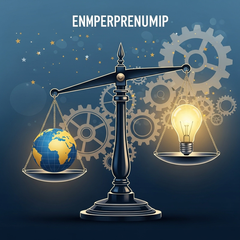 Entrepreneurship: Abstract Visual of Global Innovation Entrepreneurship: Abstract Visual of Global Innovation