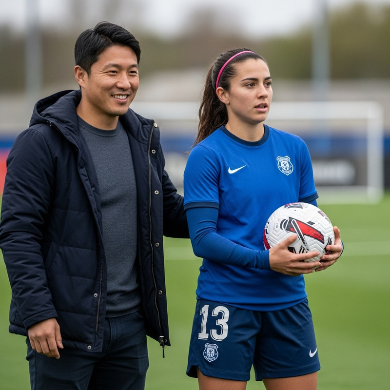 Asian Man Supports Football Player | Sports Energy Asian Man Supports Football Player | Sports Energy