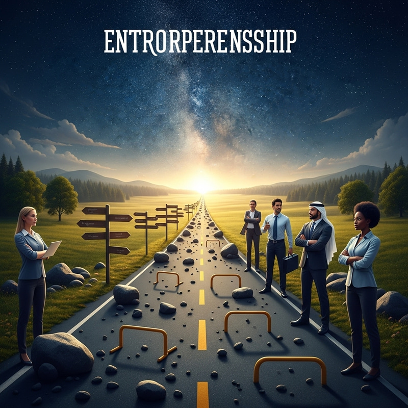 Entrepreneurial Journey: Road to Success with Obstacles & Opportunities