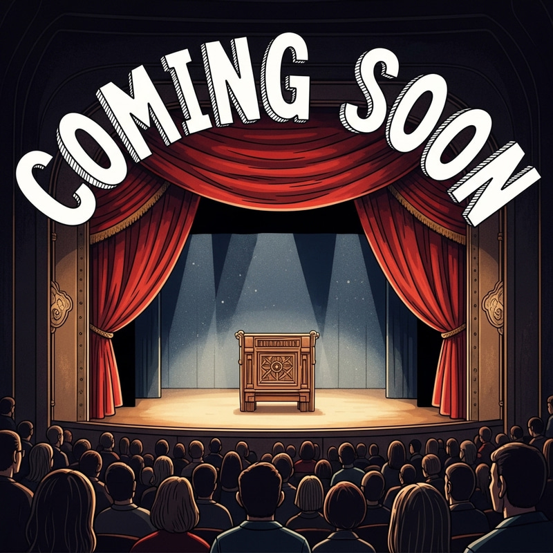 Vibrant Theatre Illustration: The Stage Awaits! Vibrant Theatre Illustration: The Stage Awaits!