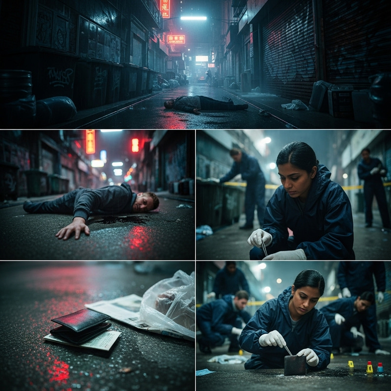 Intense Crime Scene Story: Mystery Unraveled by Forensic Detective Intense Crime Scene Story: Mystery Unraveled by Forensic Detective