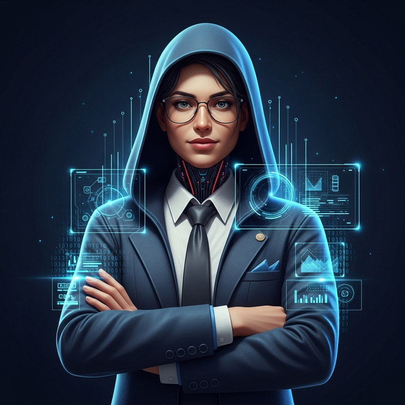 Photo Realistic Cyber Security Persona for Ultimate Protection Photo Realistic Cyber Security Persona for Ultimate Protection