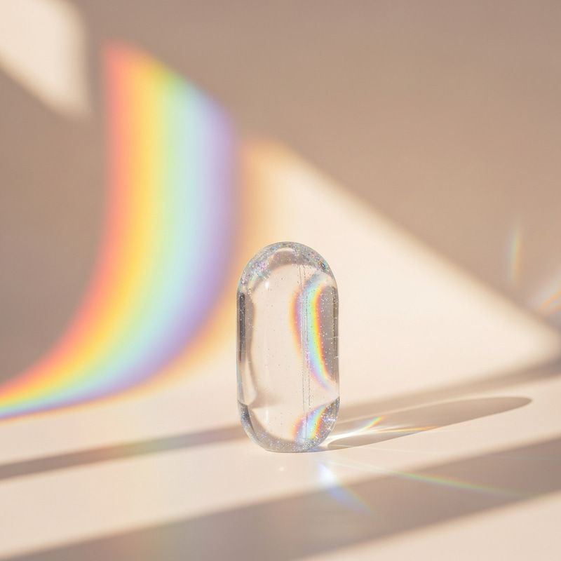 Soothing Pastel Beige with Iridescent Magical Background Soothing Pastel Beige with Iridescent Magical Background