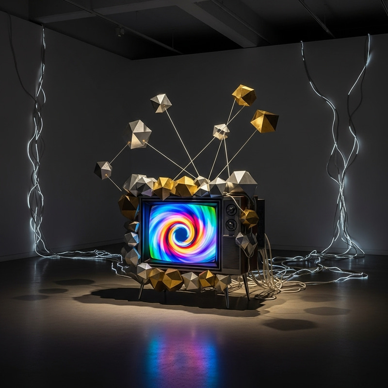 Abstract Television Artwork | Modern Design Style Abstract Television Artwork | Modern Design Style