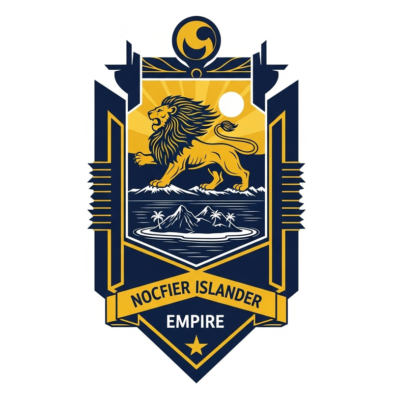 Regal Pacific Islander Empire Emblem Design