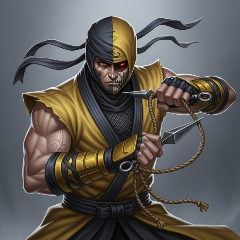 Scorpion Mortal Kombat: Ninja Martial Artist