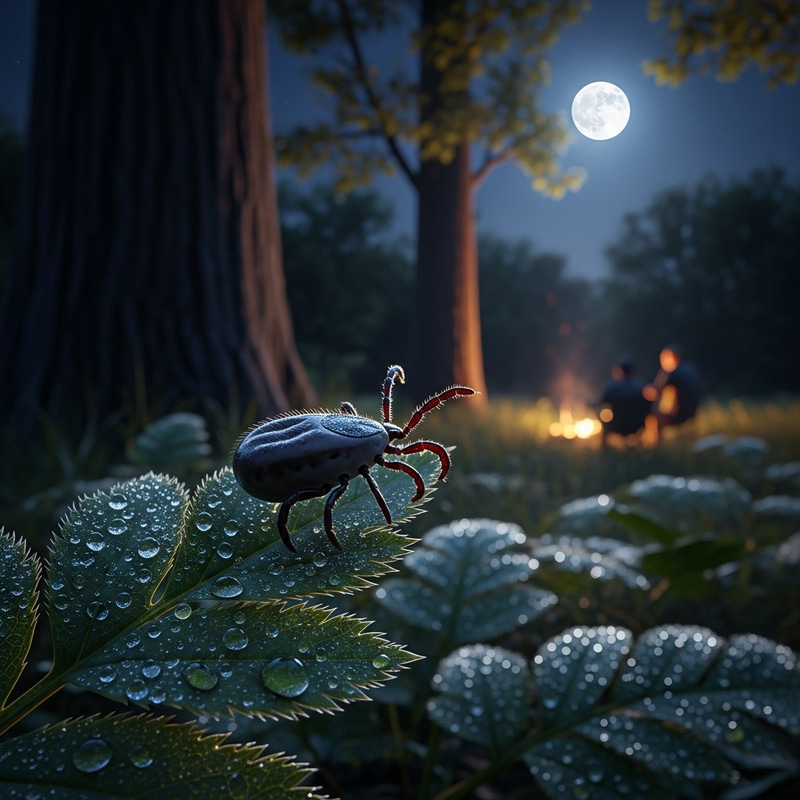 A Nighttime Encounter: A Tick Observes Its World A Nighttime Encounter: A Tick Observes Its World