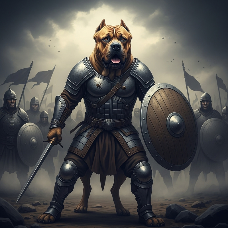 Warrior Dog | Strong and Valiant Fighter Visual Warrior Dog | Strong and Valiant Fighter Visual