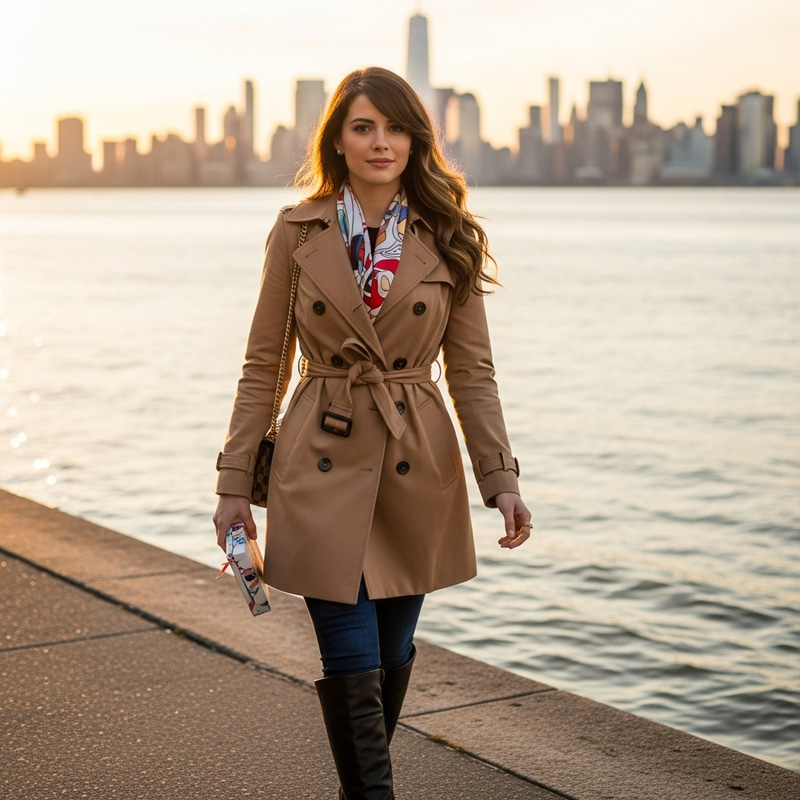 Gossip Girl Inspired Fashion | Riverbank Stroll