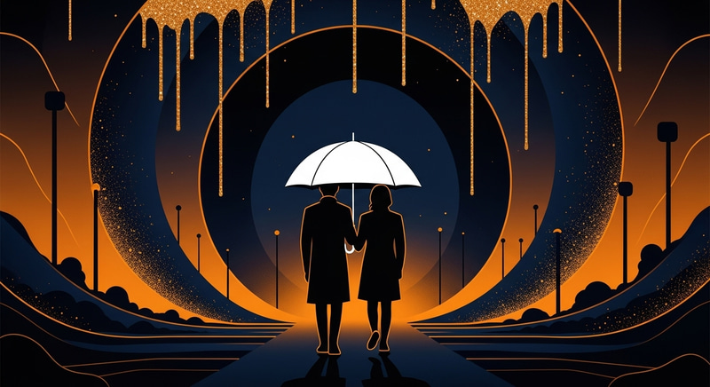 Elegant Minimalist Visual Symphony Artwork