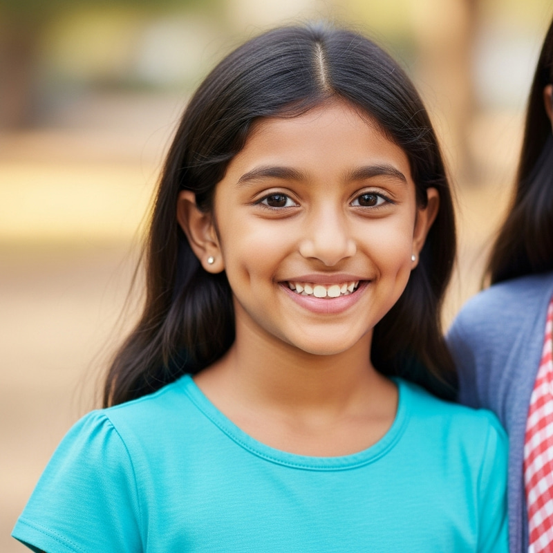 Charming Young Indian Girl | Sweet Smile & Dimples