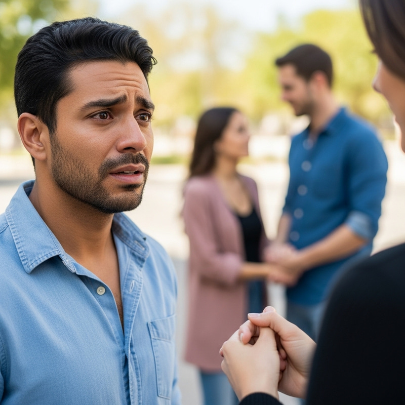 Shocking Emotional Betrayal: Man Catches Girlfriend with Another Man