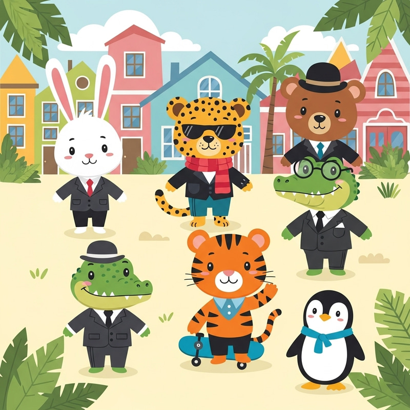 Skzoo - Adorable Cartoon Animal Characters