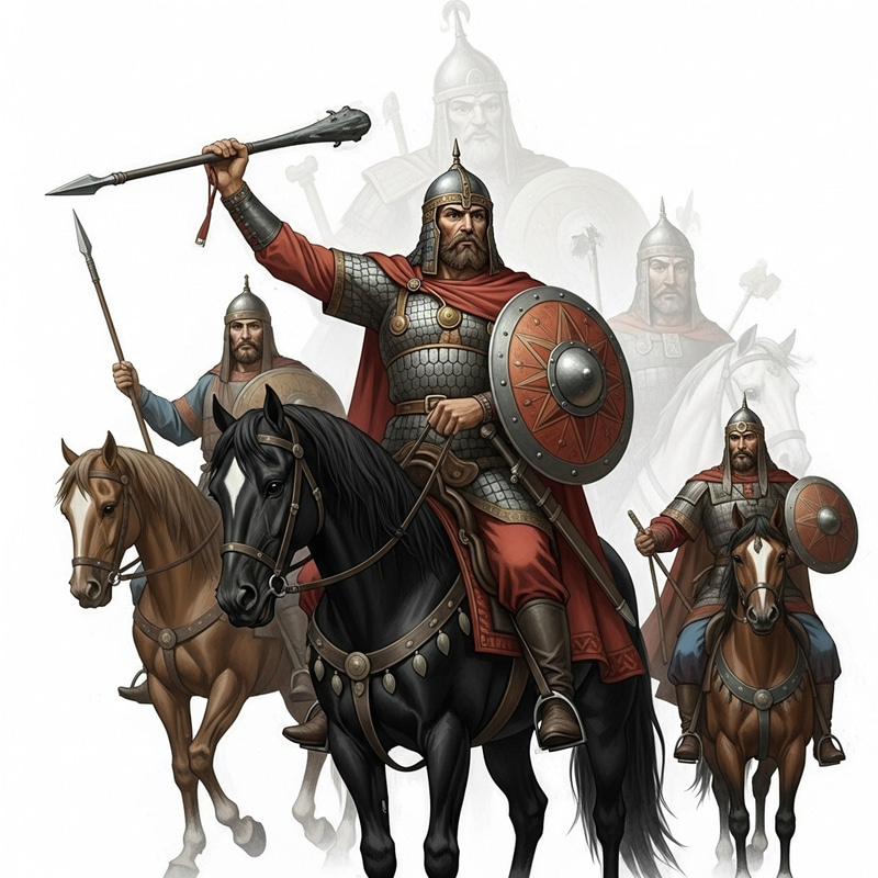 Russian Folklore Heroes: Dobrynya Nikitich, Ilya Muromets, Alyosha Popovich Russian Folklore Heroes: Dobrynya Nikitich, Ilya Muromets, Alyosha Popovich