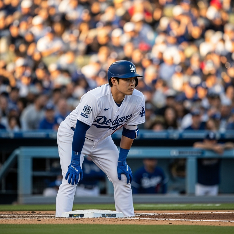 Ohtani’s Intense Moment at Dodgers Stadium