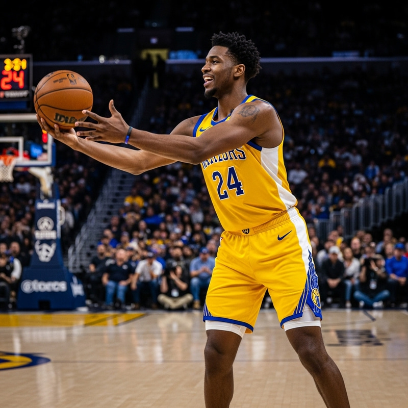 Kobe Bryant in Golden State Warriors Jersey