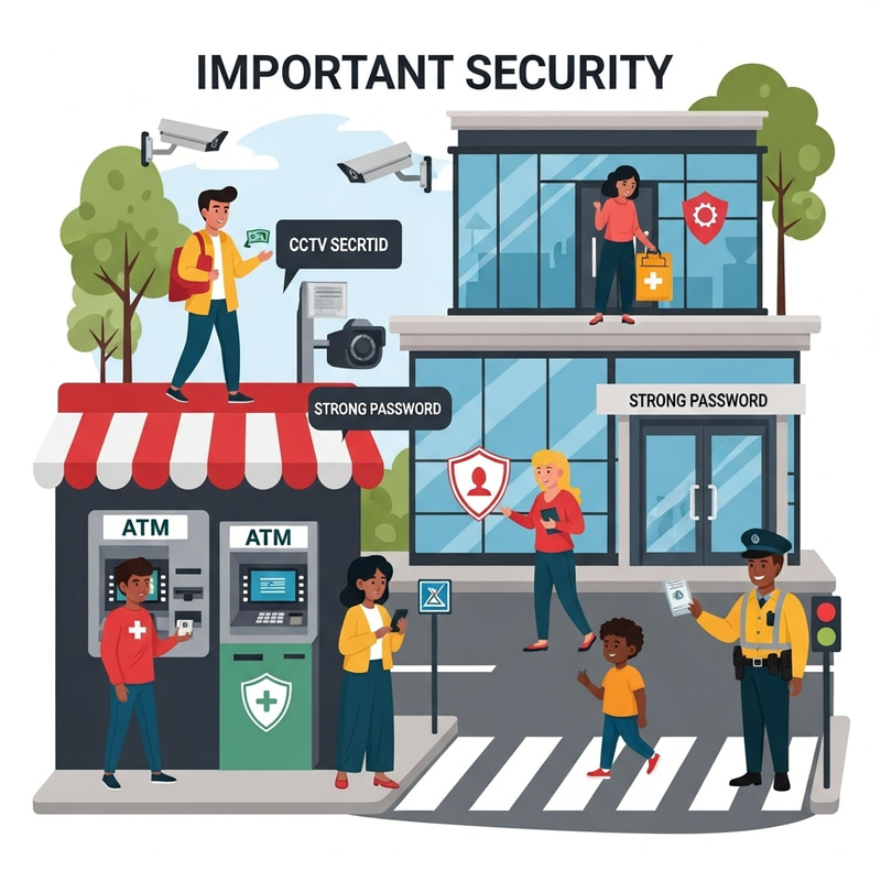 Importance of Security in Today's World - A Visual Reflection Importance of Security in Today's World - A Visual Reflection