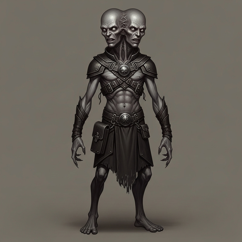 Two-Headed Humanlike Creature: Unveiling the Eerie Symmetry Two-Headed Humanlike Creature: Unveiling the Eerie Symmetry