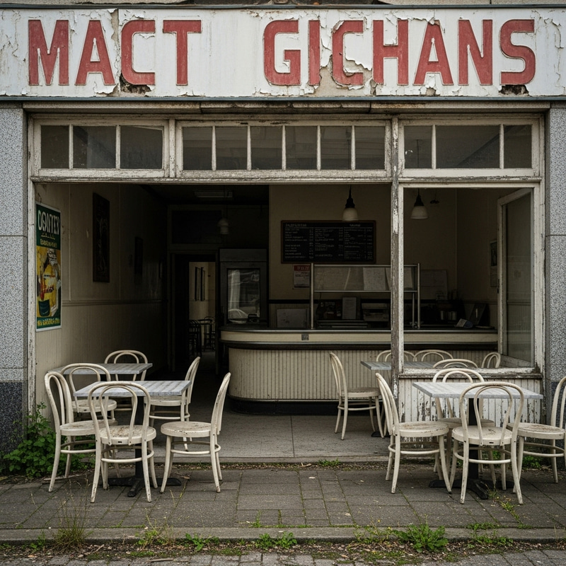 Decaying Restaurant: Captivating Elegance in Decay Decaying Restaurant: Captivating Elegance in Decay