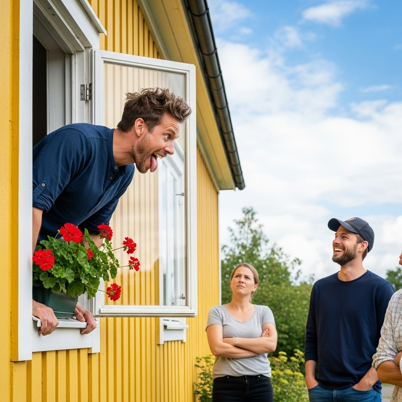 Freaky Tongue Neighbor: Playful Character Fun Freaky Tongue Neighbor: Playful Character Fun