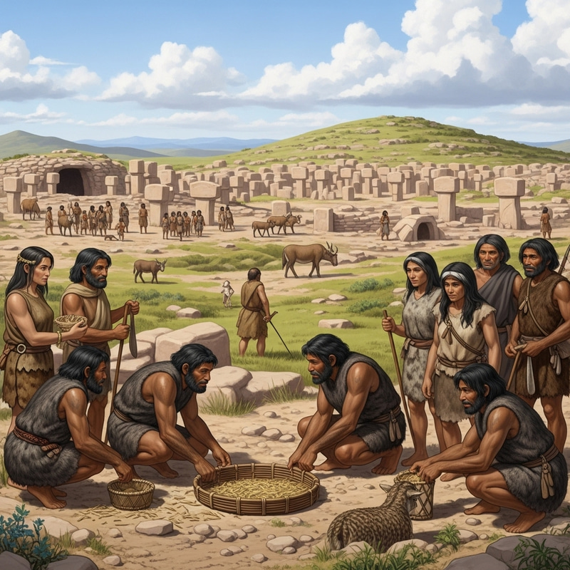 Hunter-Gatherer People Domesticating Wild Animals at Göbeklitepe Hunter-Gatherer People Domesticating Wild Animals at Göbeklitepe