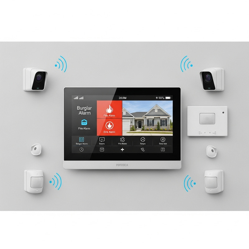 Innovative Modern Alarm System for Home Security Innovative Modern Alarm System for Home Security