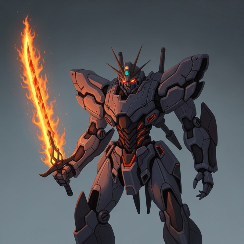 Authentic Gurren Lagann Art - Anime Masterpiece Authentic Gurren Lagann Art - Anime Masterpiece