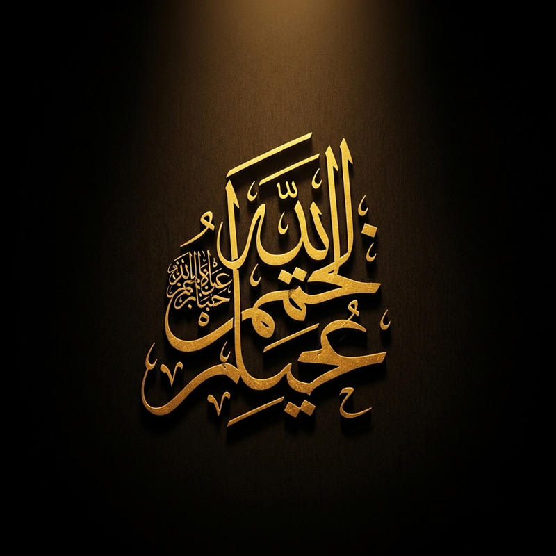 Ali ibn Abi Talib - Arabic Calligraphy Ali ibn Abi Talib - Arabic Calligraphy