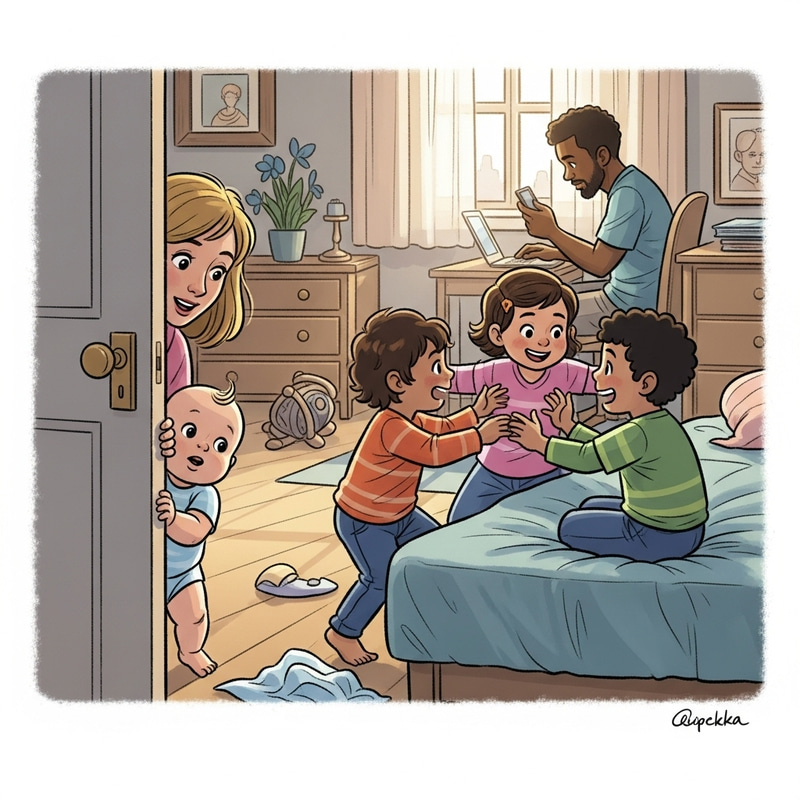 Capturing Chaotic Childhood Moments