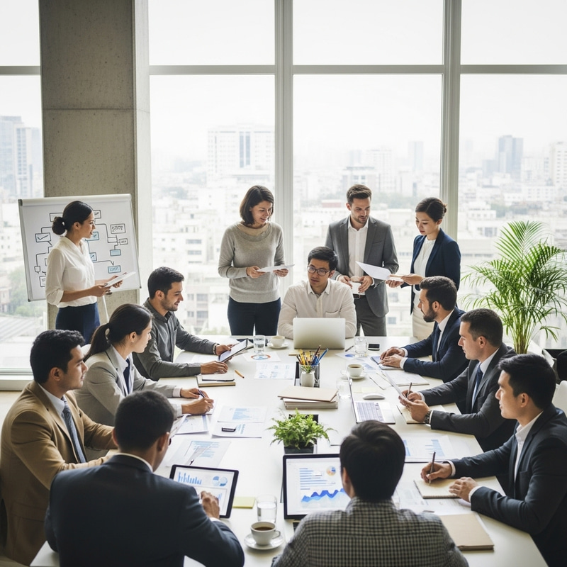Collaborative Modern Conference Room for IT Teams Collaborative Modern Conference Room for IT Teams