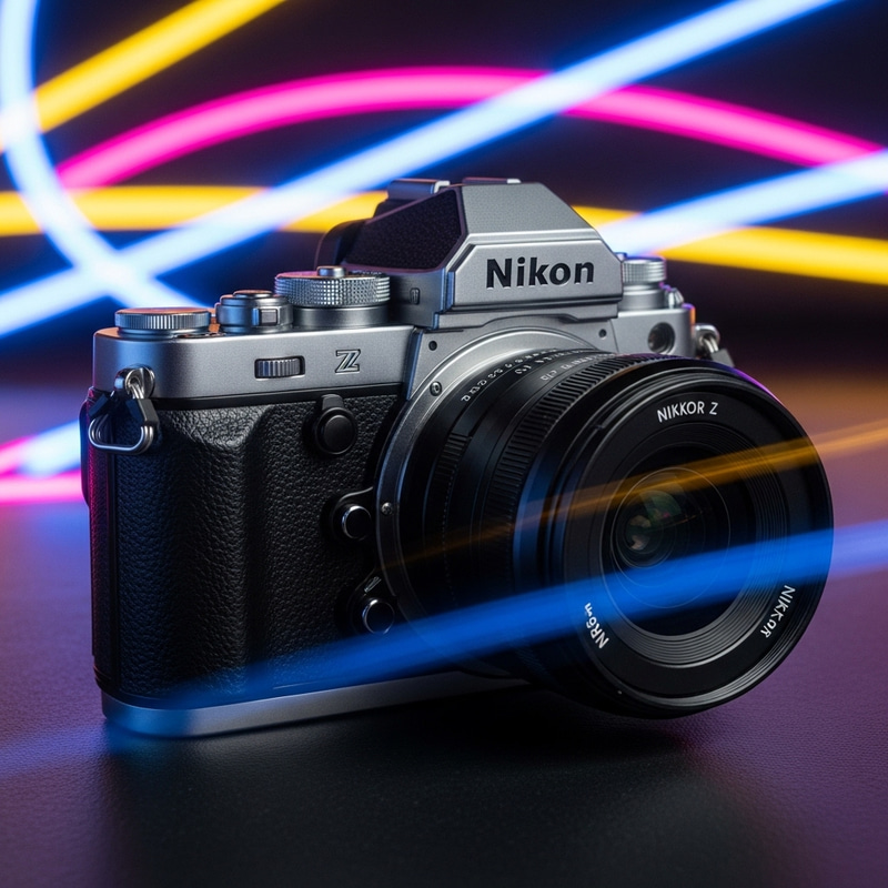 Vibrant Nikon Z f Camera Showcase - Capturing Detail