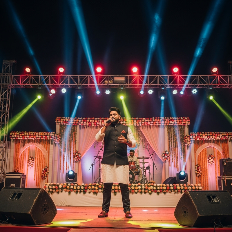 Energetic Stage Performance by Pawan Singh Energetic Stage Performance by Pawan Singh