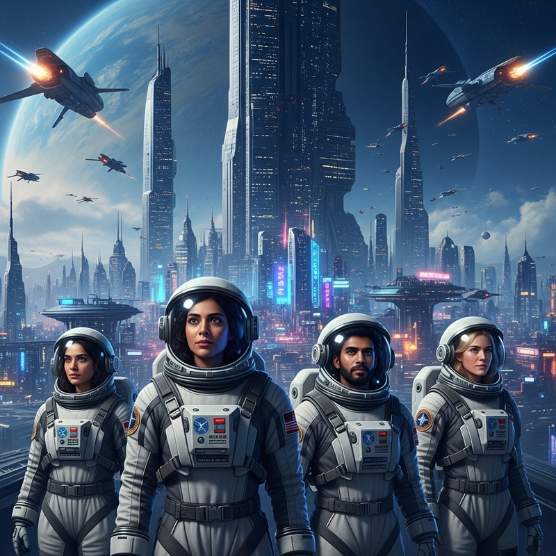 Epic Sci-Fi Mission to a Distant Planet