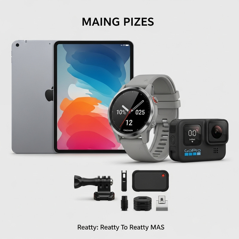 Elegant Photo Competition Prizes: iPad, Smartwatch, GoPro