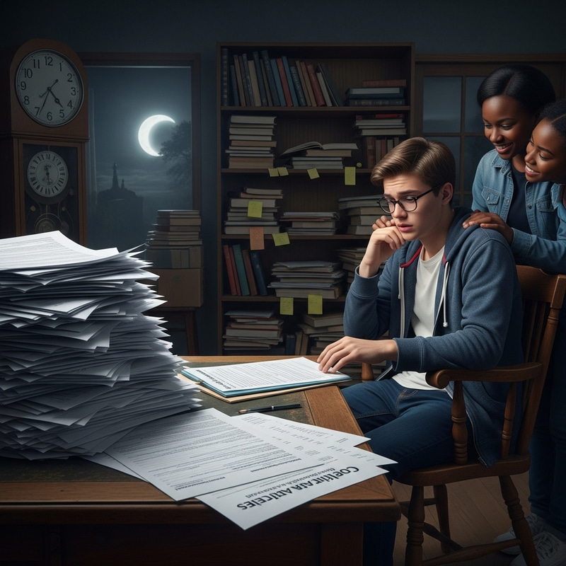 Coping with College Application Pressure Coping with College Application Pressure