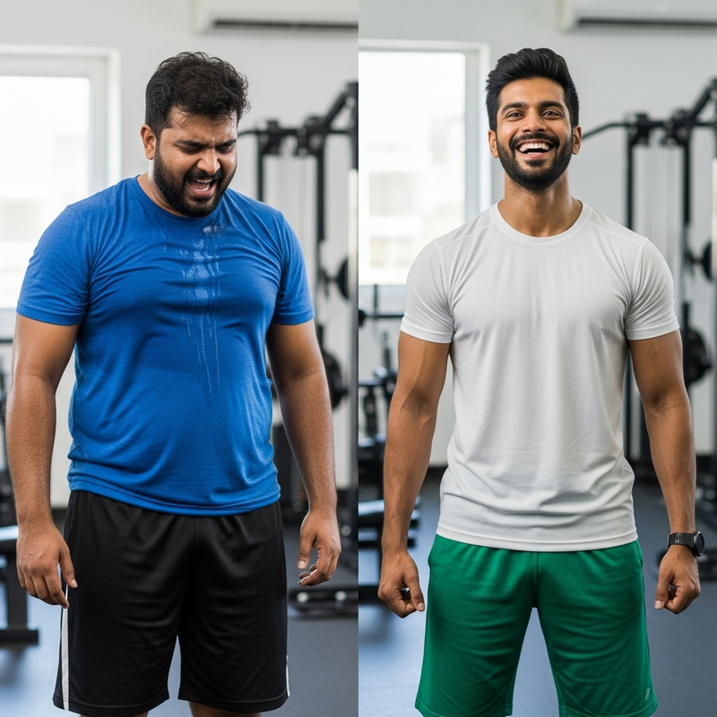 Fat to Fit Transformation: Before and After Images