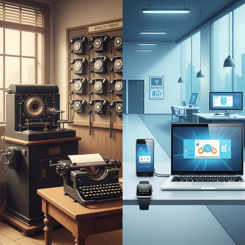 Evolution of Technology: Analog to Digital Transition Evolution of Technology: Analog to Digital Transition