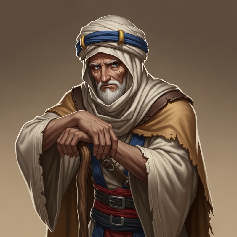 Isaac as an Old Bedouin Man | Wisdom of the Desert Isaac as an Old Bedouin Man | Wisdom of the Desert