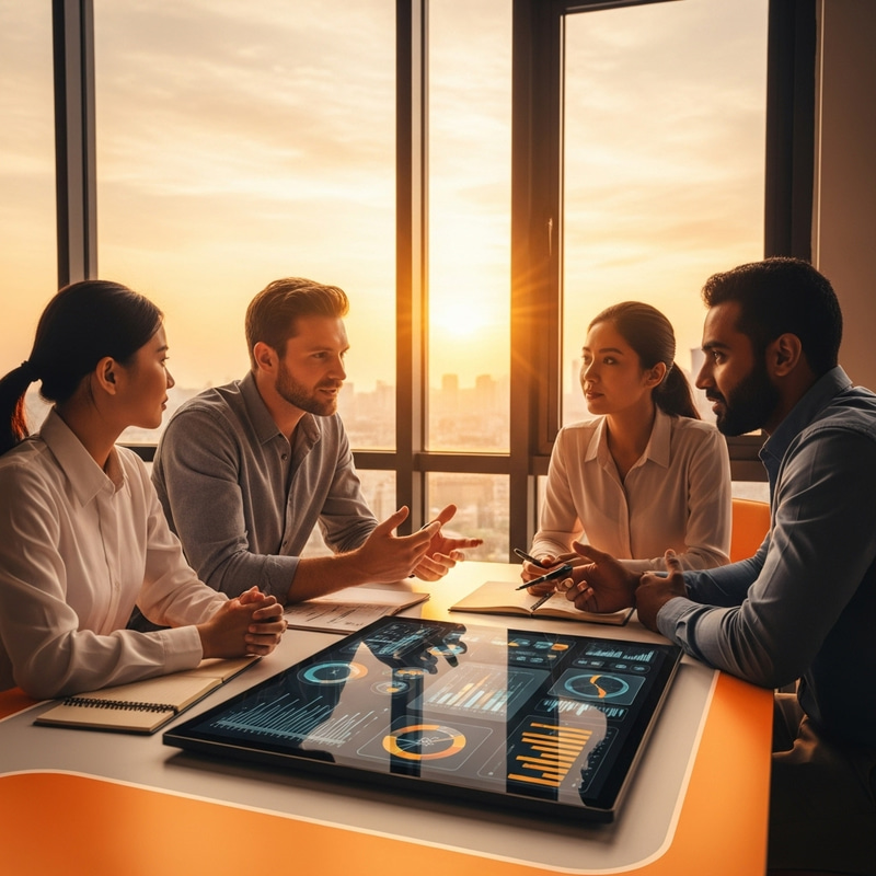 Digital Strategy Discussion by Multicultural Tech Team