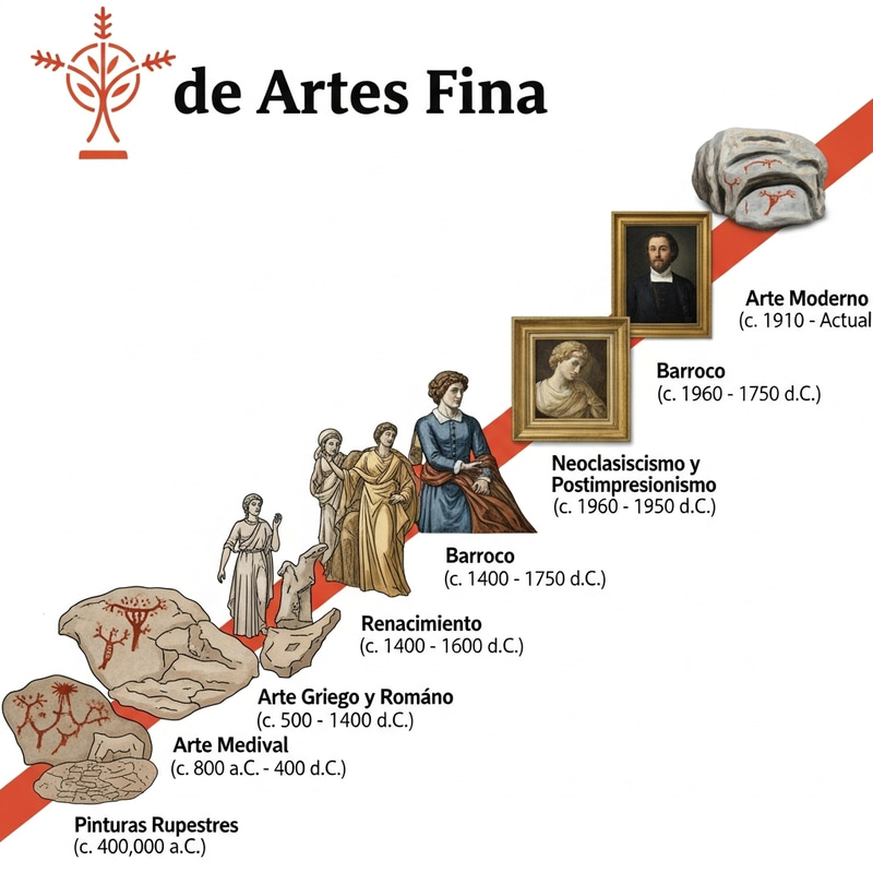 Spanish Fine Arts Timeline: From Prehistoric to Modern Art Spanish Fine Arts Timeline: From Prehistoric to Modern Art