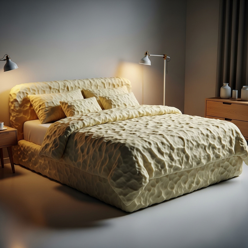 Surreal Potato Bed: A Cozy Spud Haven Surreal Potato Bed: A Cozy Spud Haven