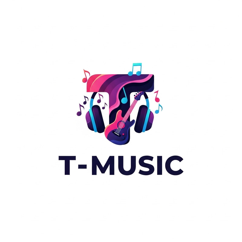 T-Music Logo Design: Unique, Creative & Memorable T-Music Logo Design: Unique, Creative & Memorable