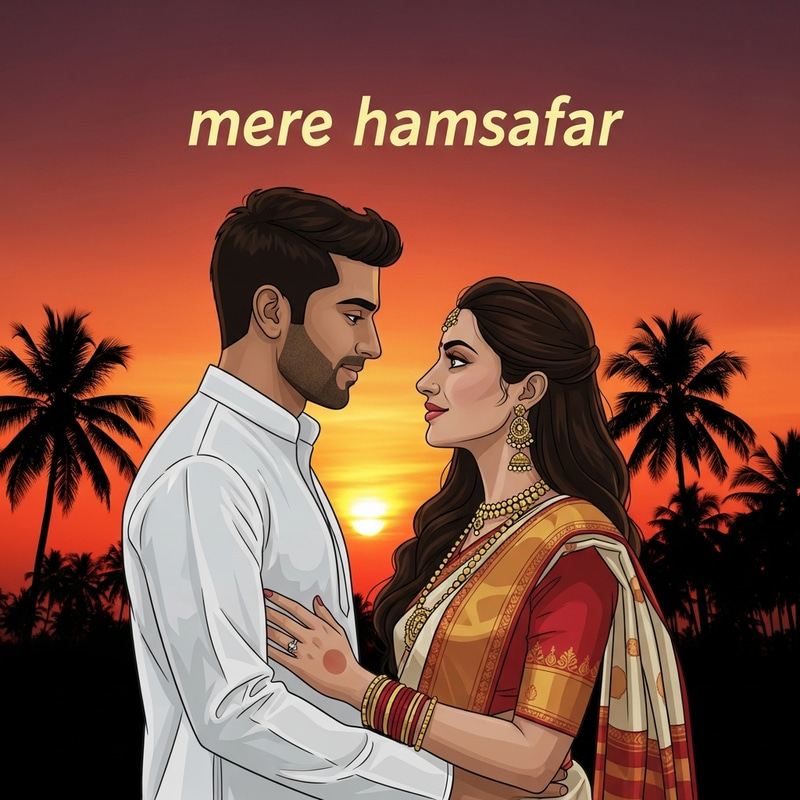 Indian Sunset Romance with Sum Mere Hamsafar Indian Sunset Romance with Sum Mere Hamsafar