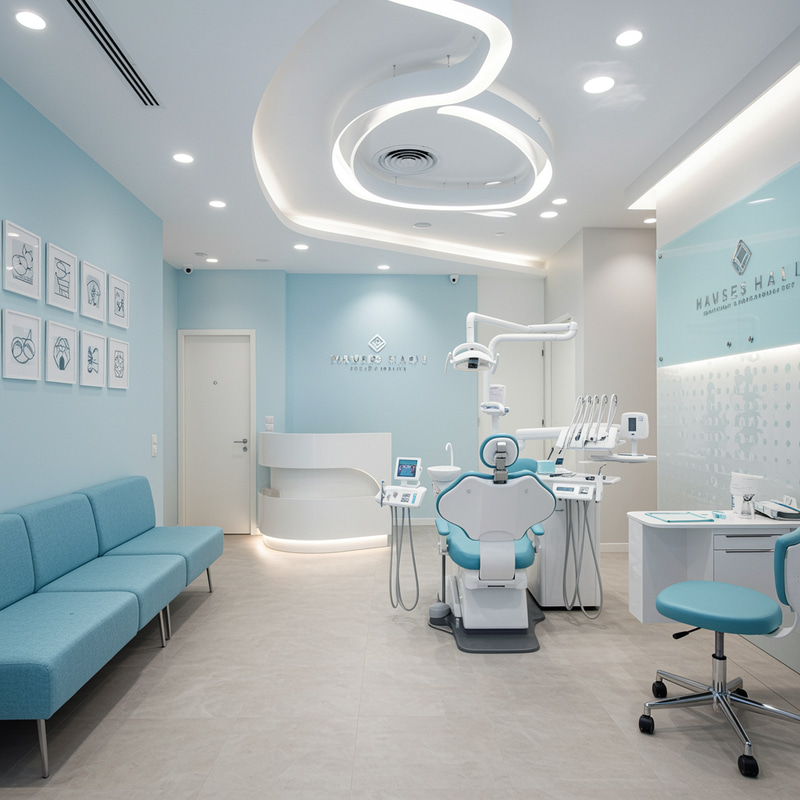 Elegant Modern Dental Clinic Design | Calm Interiors Elegant Modern Dental Clinic Design | Calm Interiors