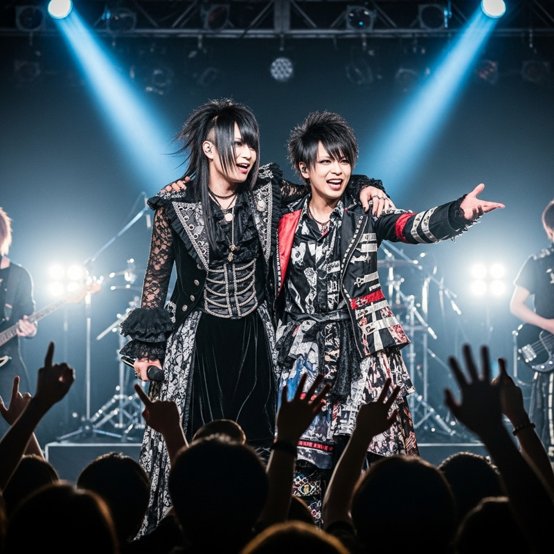 Mana-sama and Gackt Kamui: Visual Kei Legends Unite