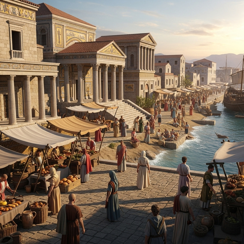 Neapolis 400 AD: A Glimpse into Ancient Roman Life Neapolis 400 AD: A Glimpse into Ancient Roman Life