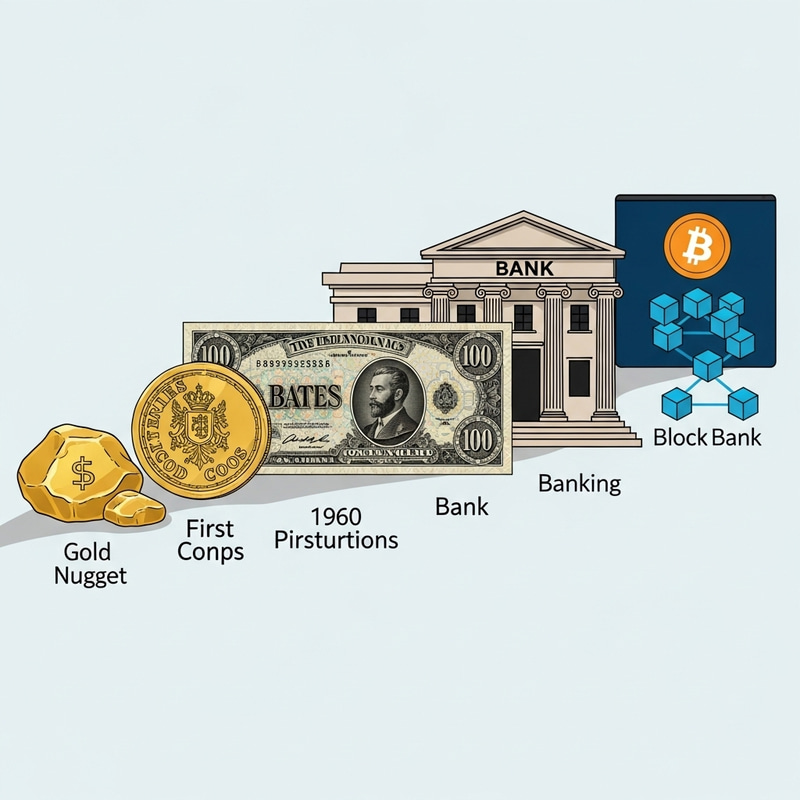 Evolution of Money: From Gold to Cryptocurrency | History Evolution of Money: From Gold to Cryptocurrency | History