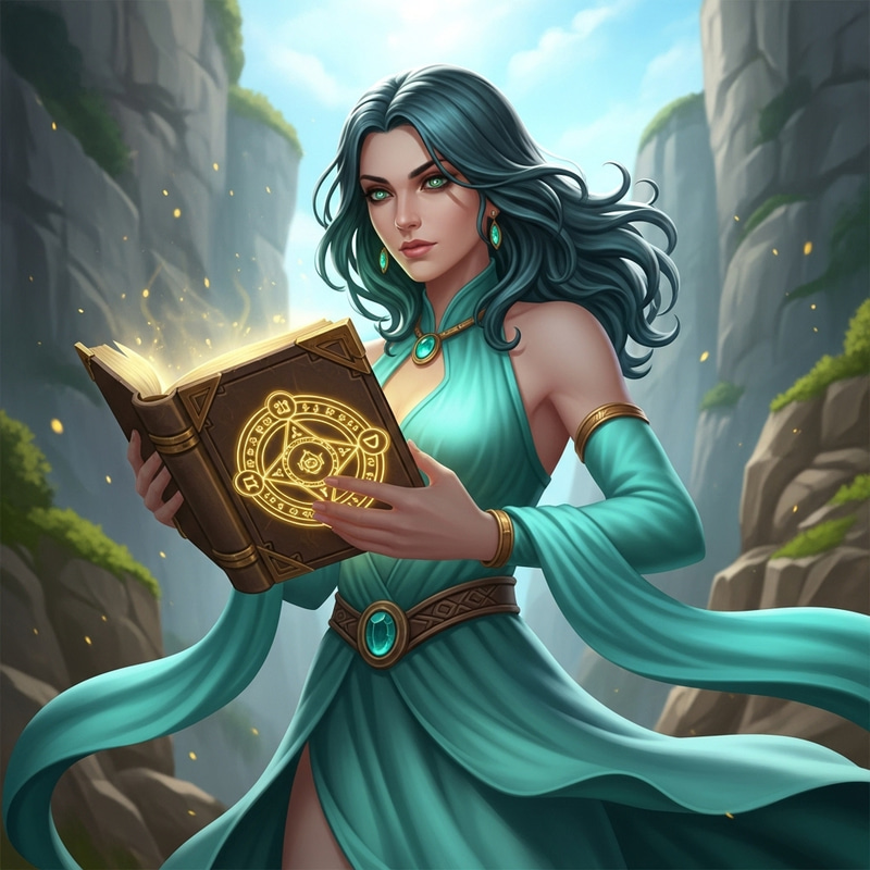 Genshin Impact Nahidah: Mystical Female Character with Green Eyes Genshin Impact Nahidah: Mystical Female Character with Green Eyes